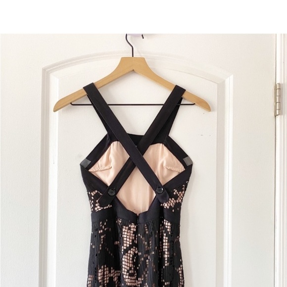 ALICE McCALL Billsberry Black Lace Side Split Hem Jumpsuit Fairy Goth - Picture 7 of 15